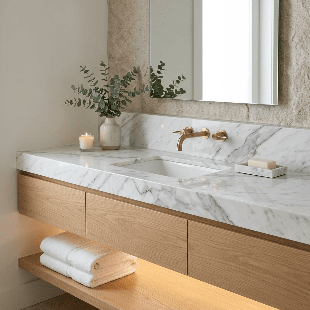 Bathroom Vanities by Premier Marble Kitchens